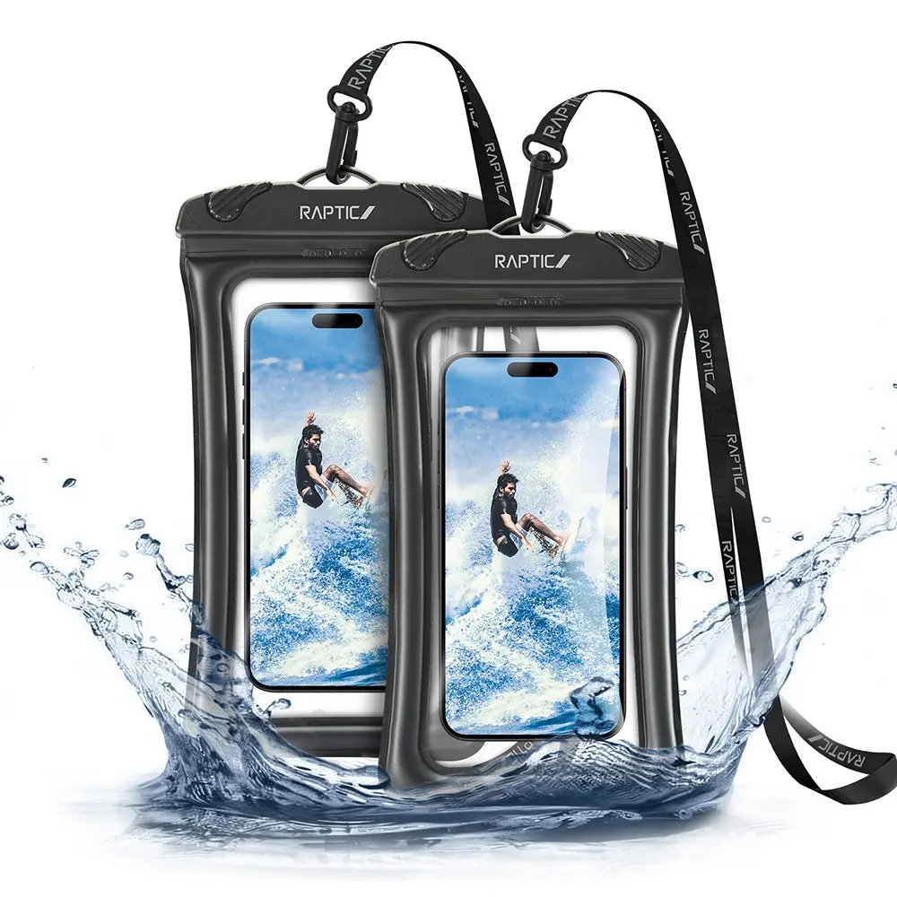 Raptic RT1096 Water Proof IPX8 Su Geçirmez 7.2 inç Universal Kılıf